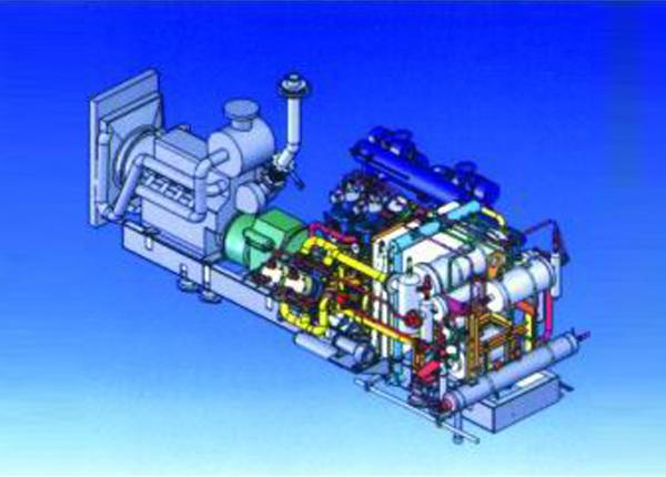 油田中高压压缩机